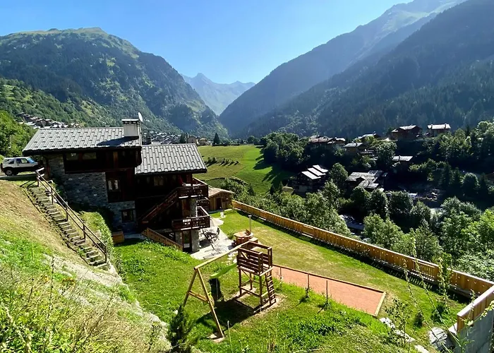 Des Trappeurs Coeur Vanoise 15 Persons 木屋 *